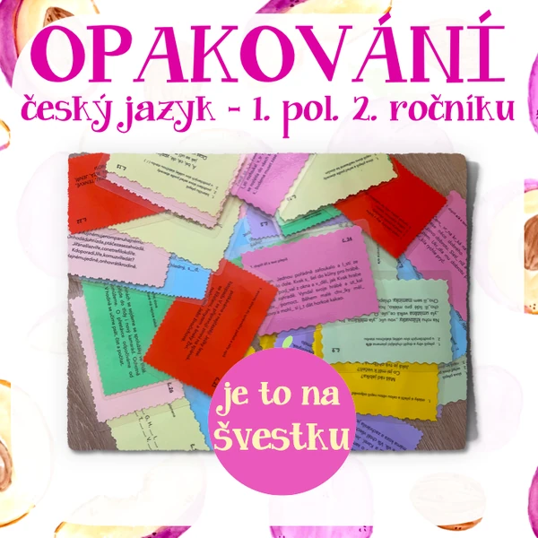 Opakování na kartičkách