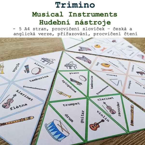 TRIMINO - Hudební nástroje - Musical Instruments