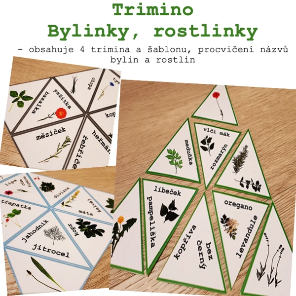 Trimino - Bylinky, rostlinky
