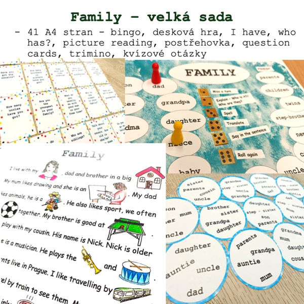 Family - velká sada