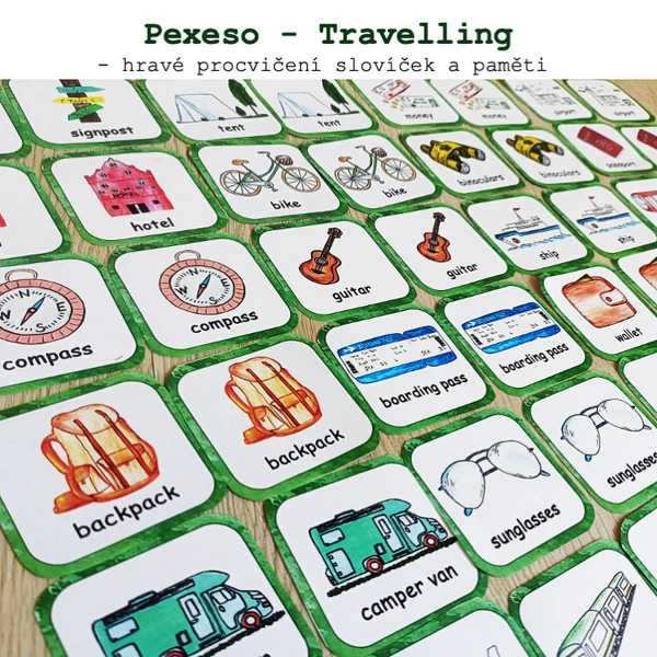 Pexeso - Travelling