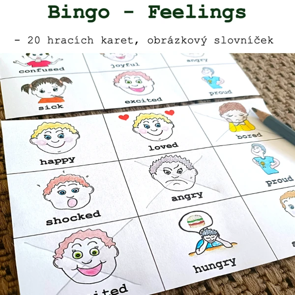 Feelings - Bingo