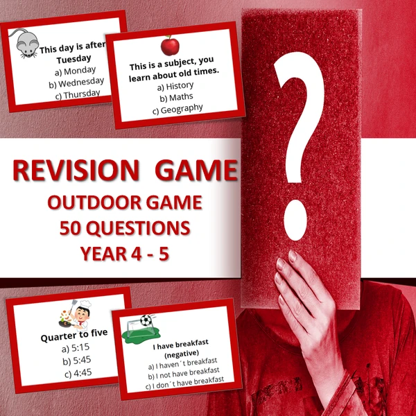 Revision game - Year 5