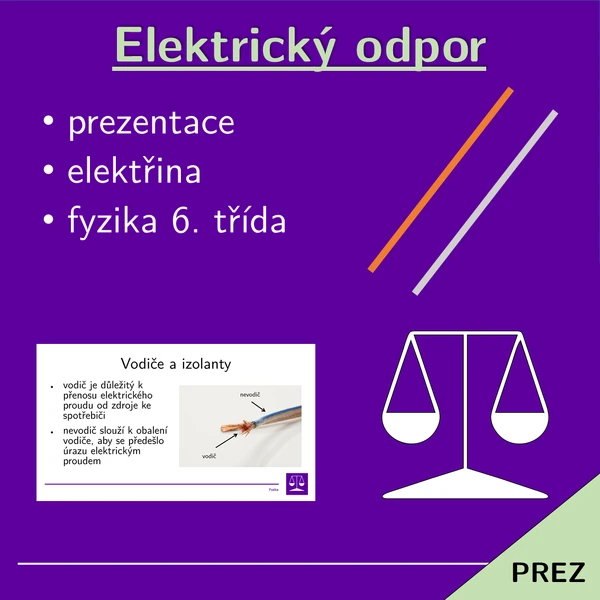 Elektrický odpor | prezentace