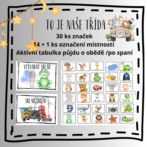 To je naše třída - značky