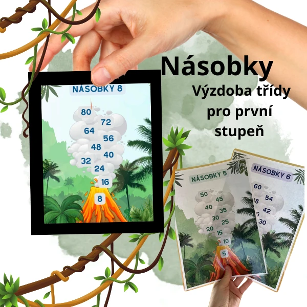 Násobky - výzdoba třídy