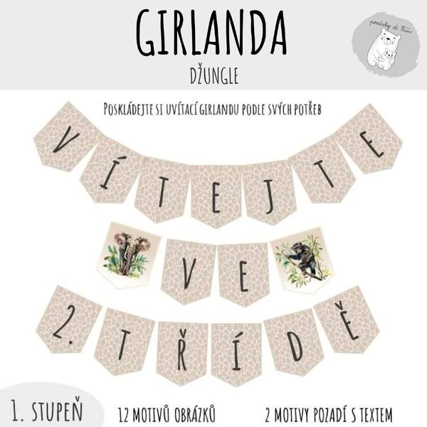 Girlanda - Džungle