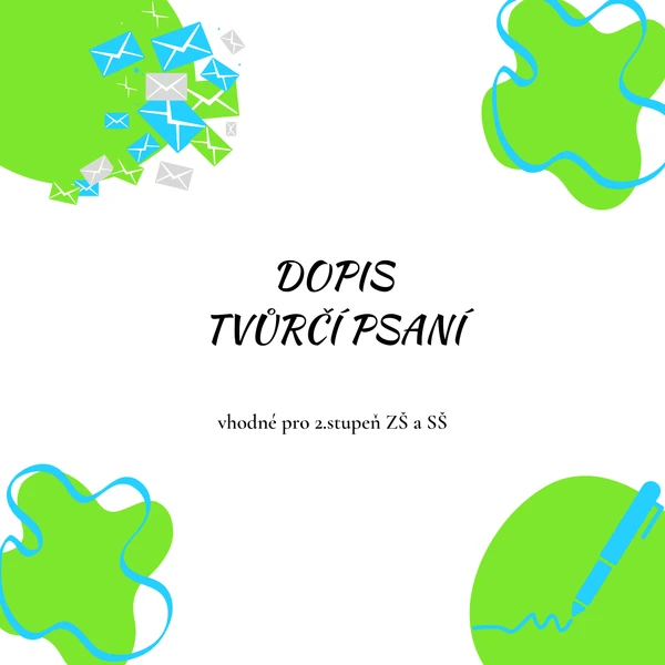 Dopis - tvůrčí psaní