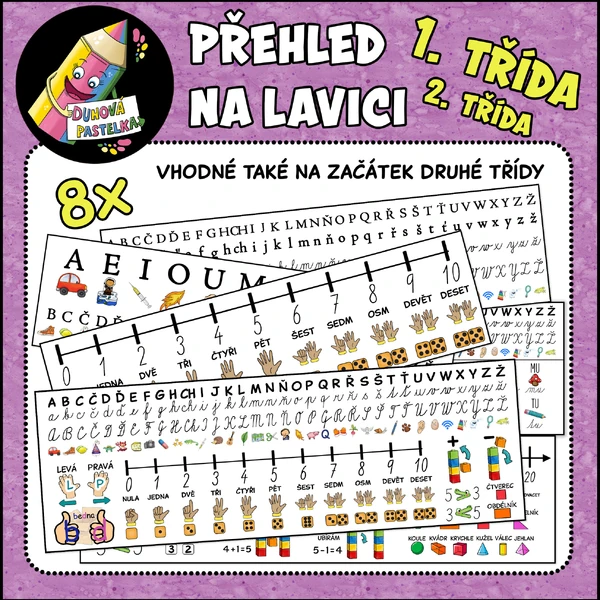 Přehled na lavici - 1. TŘÍDA