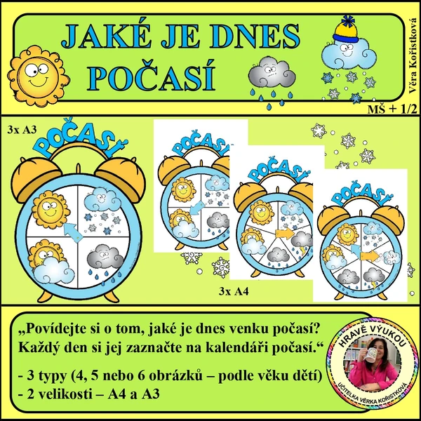 JAKÉ JE DNES POČASÍ?