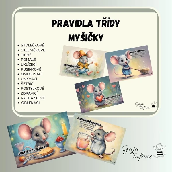 Pravidla třídy-myšičky