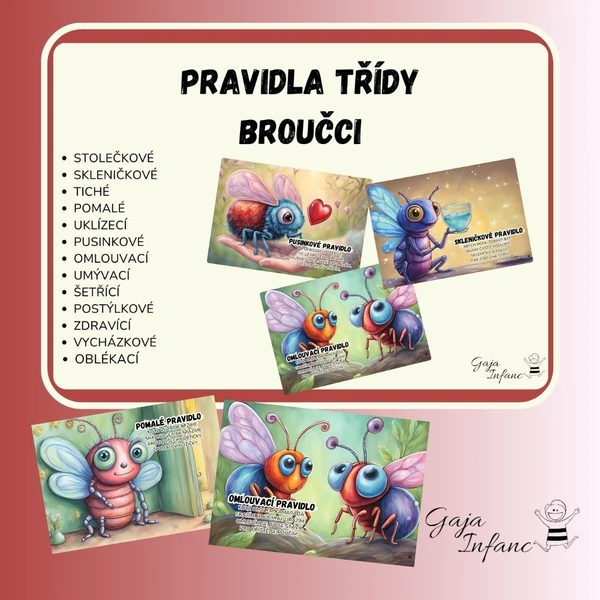 Pravidla třídy- broučci
