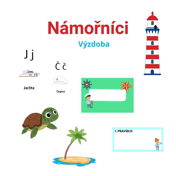 Výzdoba NÁMOŘNÍCI