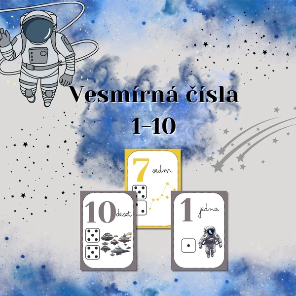 Vesmírná čísla 1-10