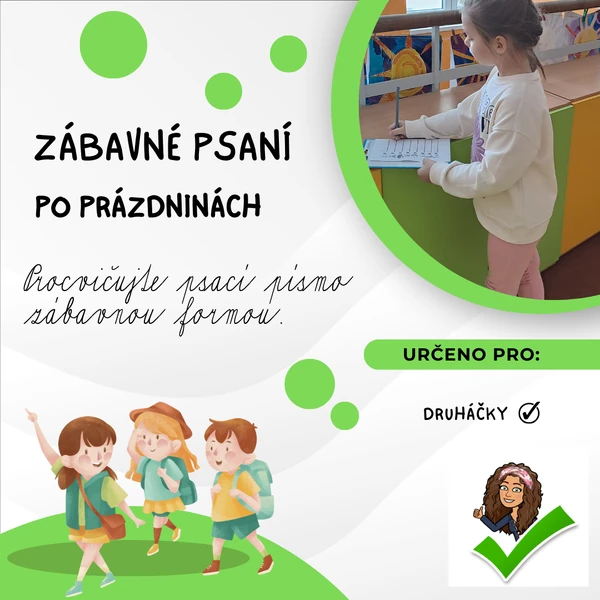 Zábavné psaní - po prázdninách