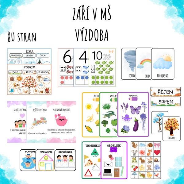 ZÁŘÍ V MŠ-VÝZDOBA
