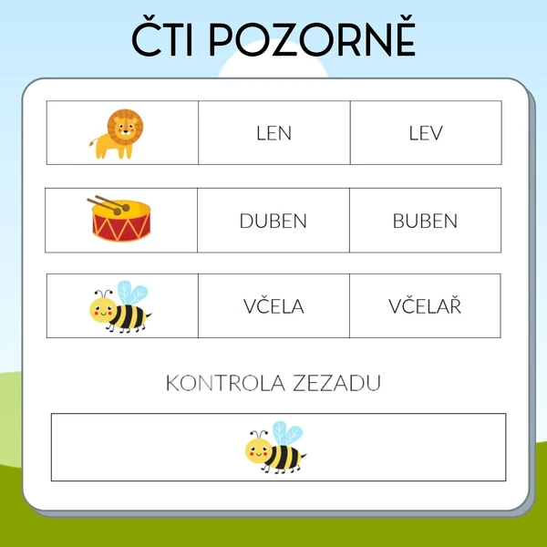 Čti pozorně