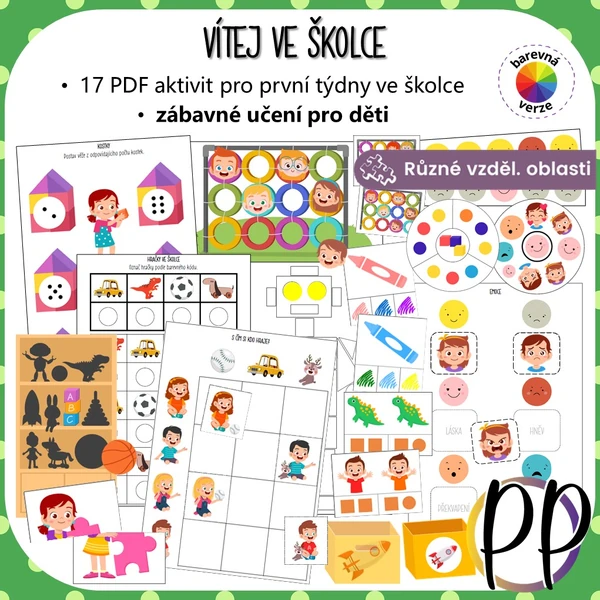 Vítej ve školce - zábavné aktivity pro děti
