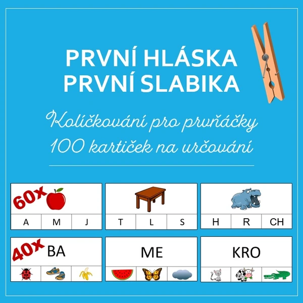 První hláska, první slabika - kolíčkování