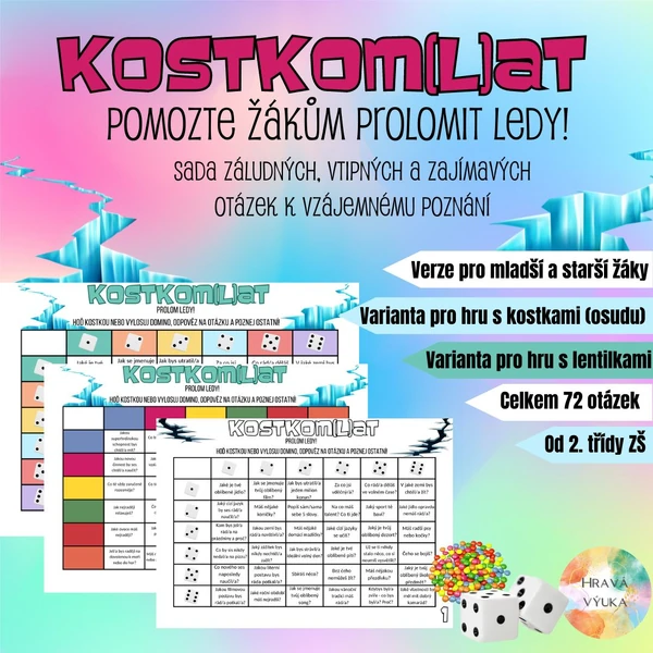 Kostkom(l)at - hra na poznání kolektivu