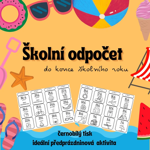 ŠKOLNÍ ODPOČET do konce školního roku