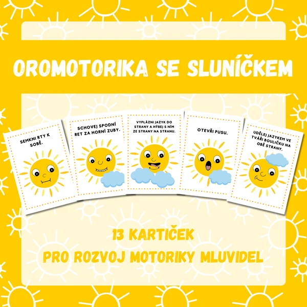 Oromotorika se sluníčkem