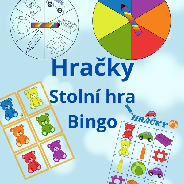 Hračky - bingo, stolní hra