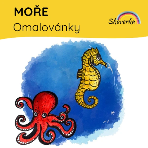 Omalovánky - MOŘE