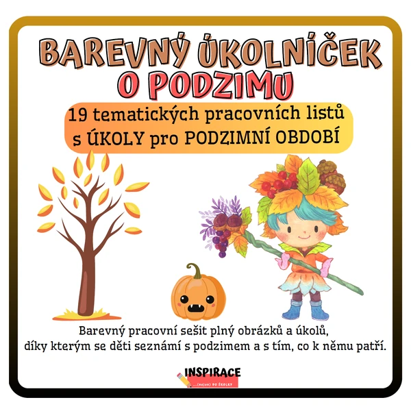 Barevný úkolníček O PODZIMU