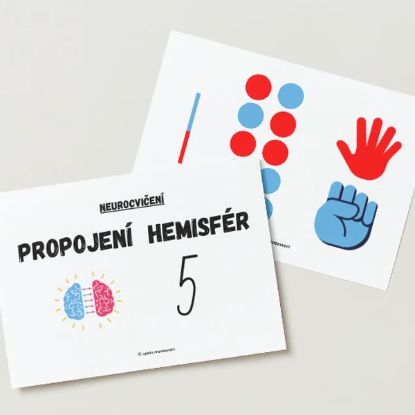 Neurocvičení 5 (propojování hemisfér - mozkodřívka)