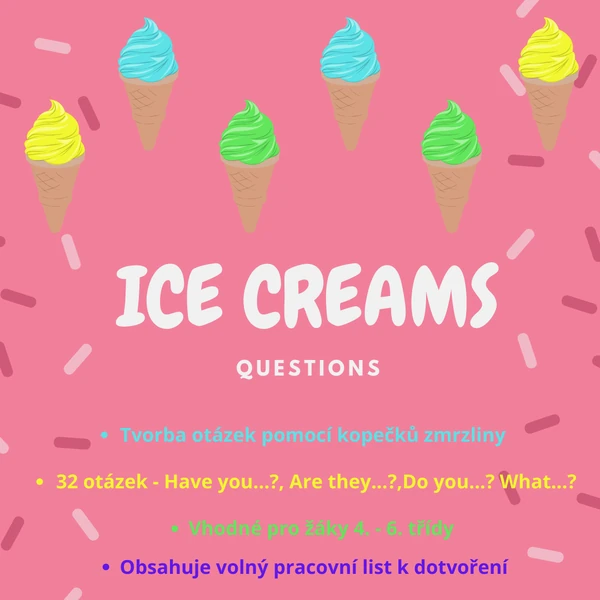 ICE CREAM - questions