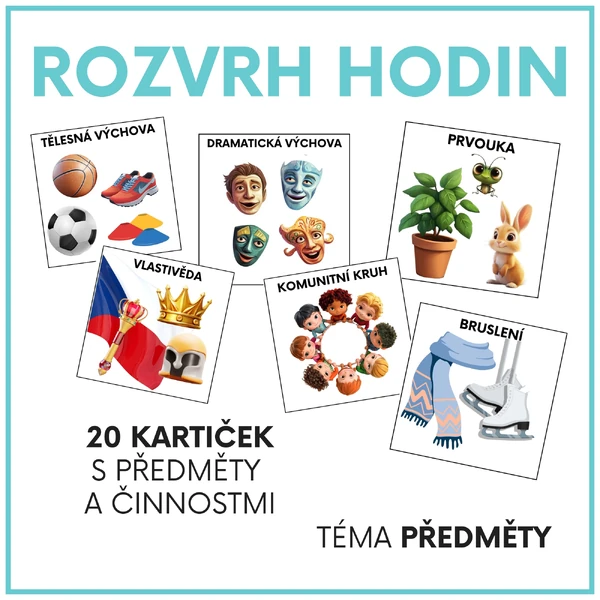 Rozvrh hodin (téma předměty)
