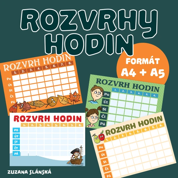Rozvrhy hodin