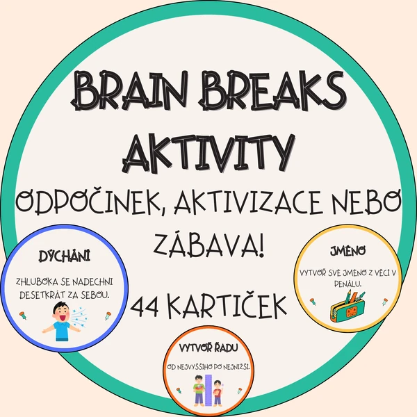 Brain breaks - minutové aktivity do třídy