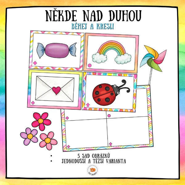 Běhej a kresli - Někde nad duhou
