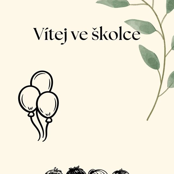 Vítej ve školce!