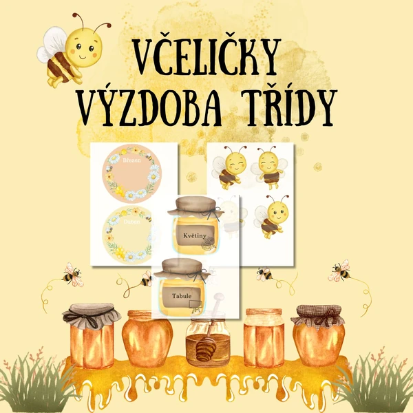 Včelky - výzdoba třídy