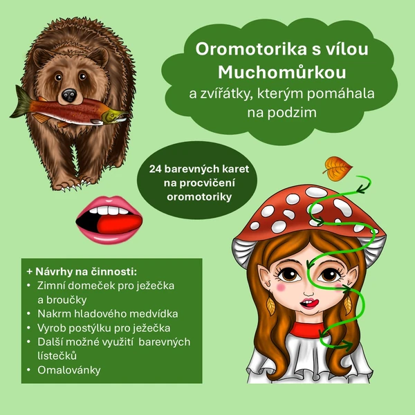 Oromotorika s vílou Muchomůrkou 