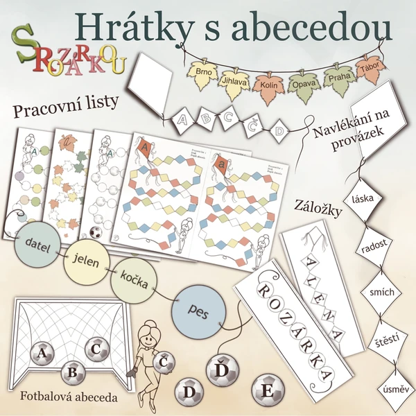 Hrátky s Abecedou S Rozárkou