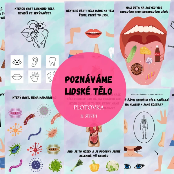 POZNÁVÁME LIDSKÉ TĚLO - PLOTOVKA