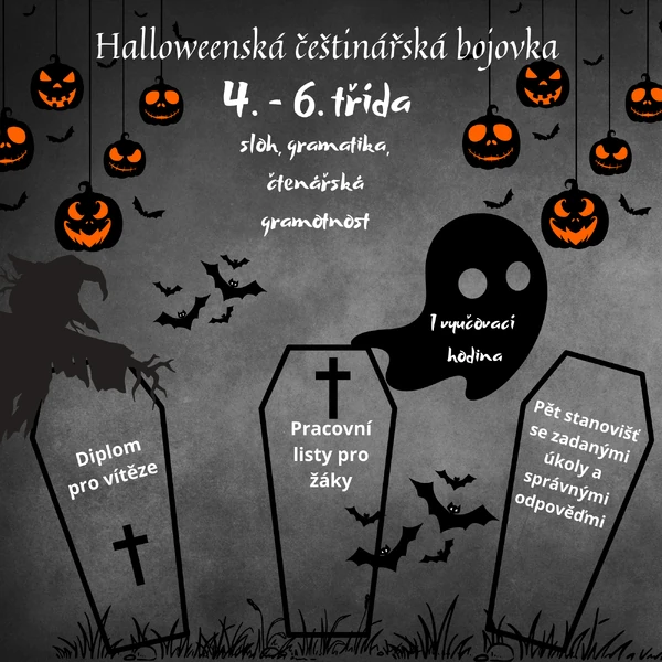 Halloweenská češtinářská bojovka