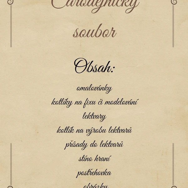 Čarodějnický soubor