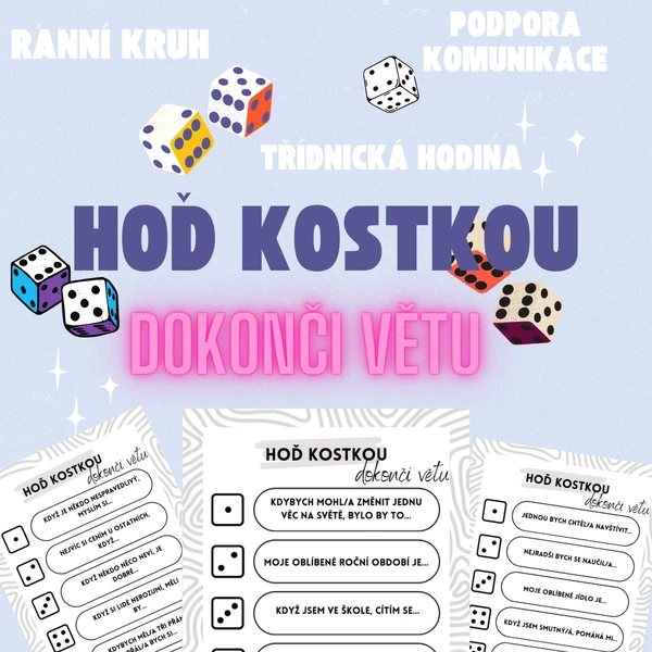 Hoď kostkou: dokonči větu