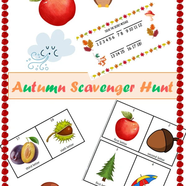 Scavenger Hunt - Autumn