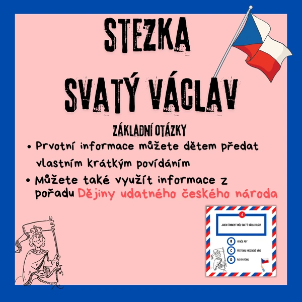 Stezka svatý Václav - základní informace