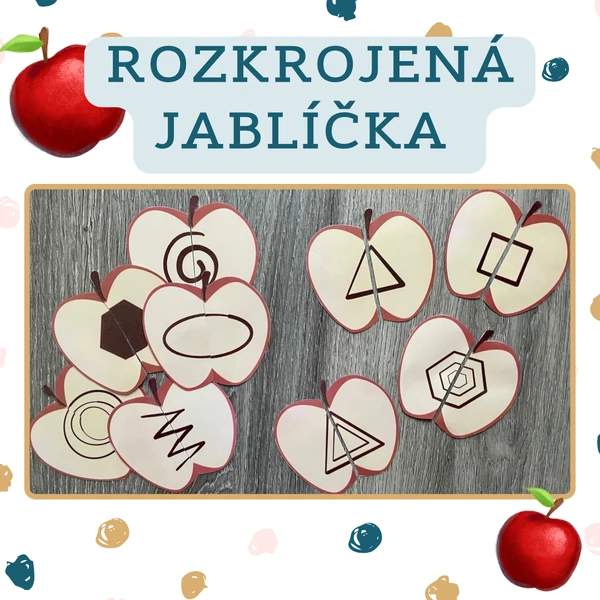 Rozkrojená jablíčka
