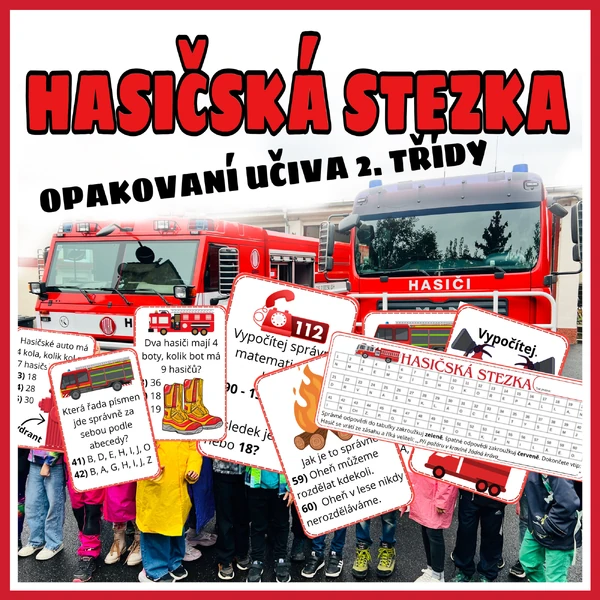 Hasičská stezka pro 2. a 3. třídu