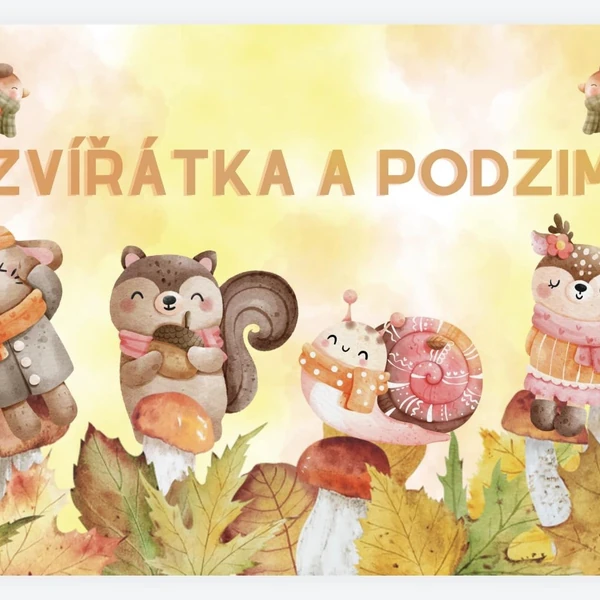 Zvířátka a podzim