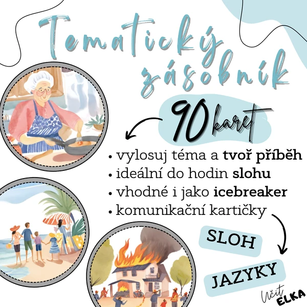 Tematický zásobník (obrázkové kartičky)