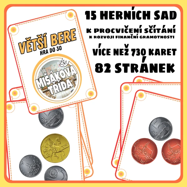 Větší bere - finanční gramotnost
